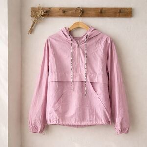 NWT - AndTheWhy Women’s Ladies Pull Over Lightweight Jacket with Hood Size S